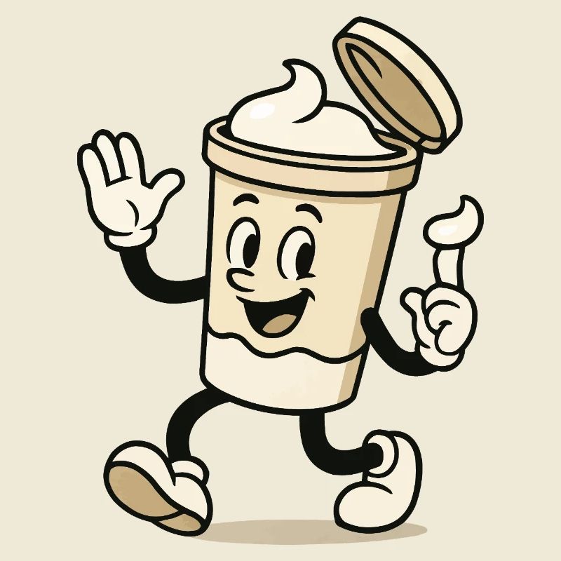 eiscreme becher comic