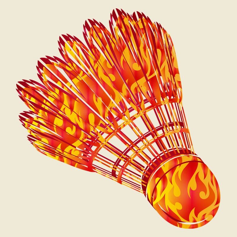 Badminton Badminton Fire Drawing