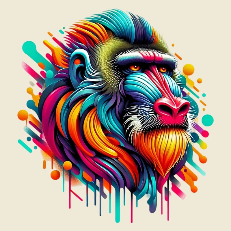 Mandrill Monkey