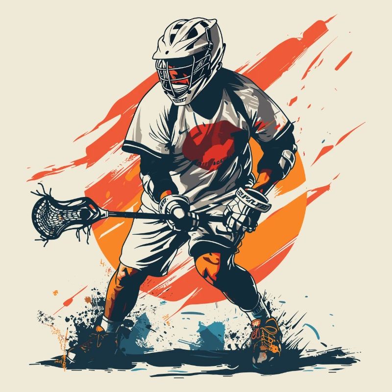 Lacrosse player