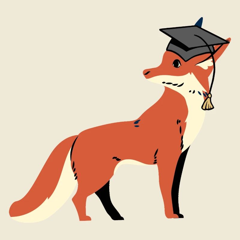 fox wisdom wise scholar learn wise