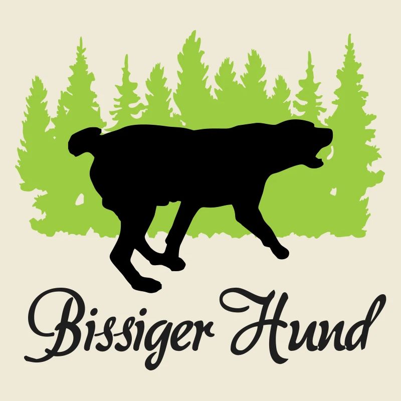 "Bissiger Hund: Wachsame Energie"