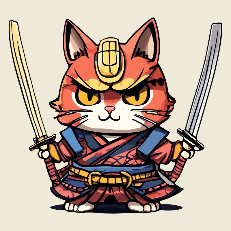 Samurai Cat #41