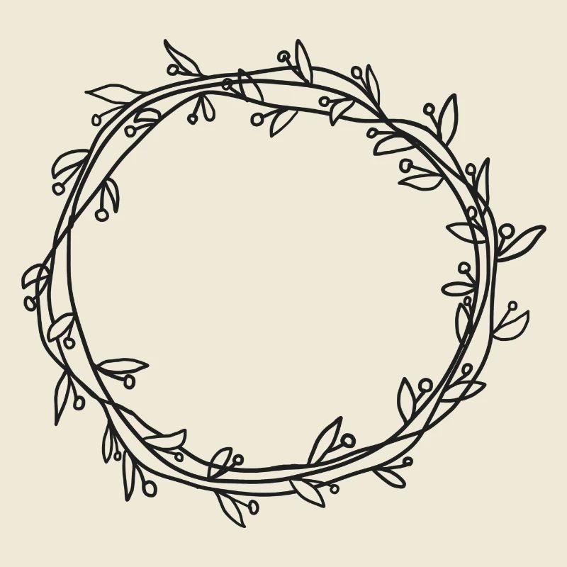 Frame round branch