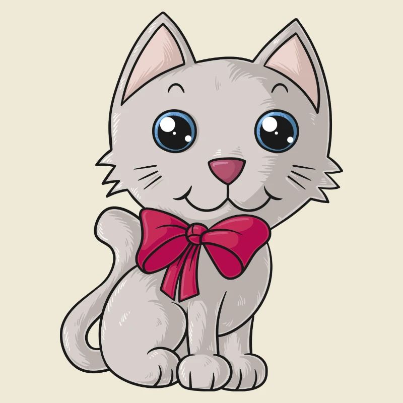 Cute Comic Cat