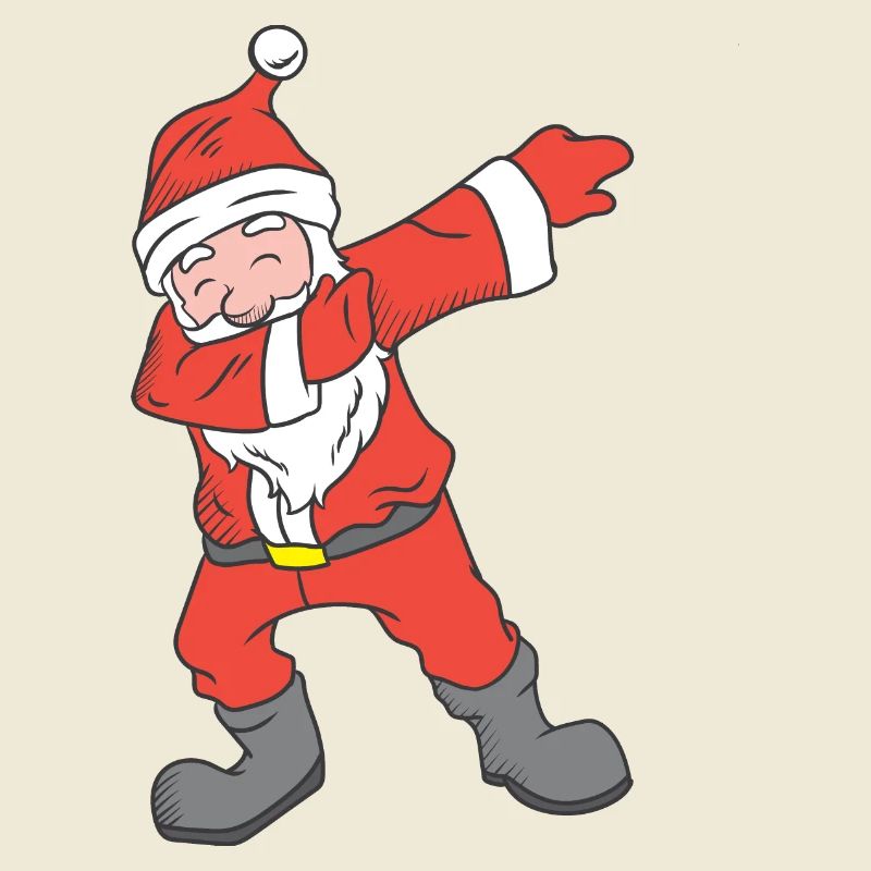 Père Noël Noël Dabbing Dab