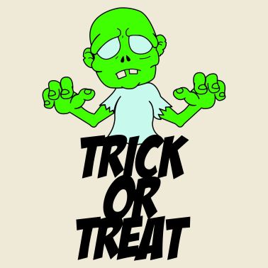 Dolcetto o scherzetto con zombie