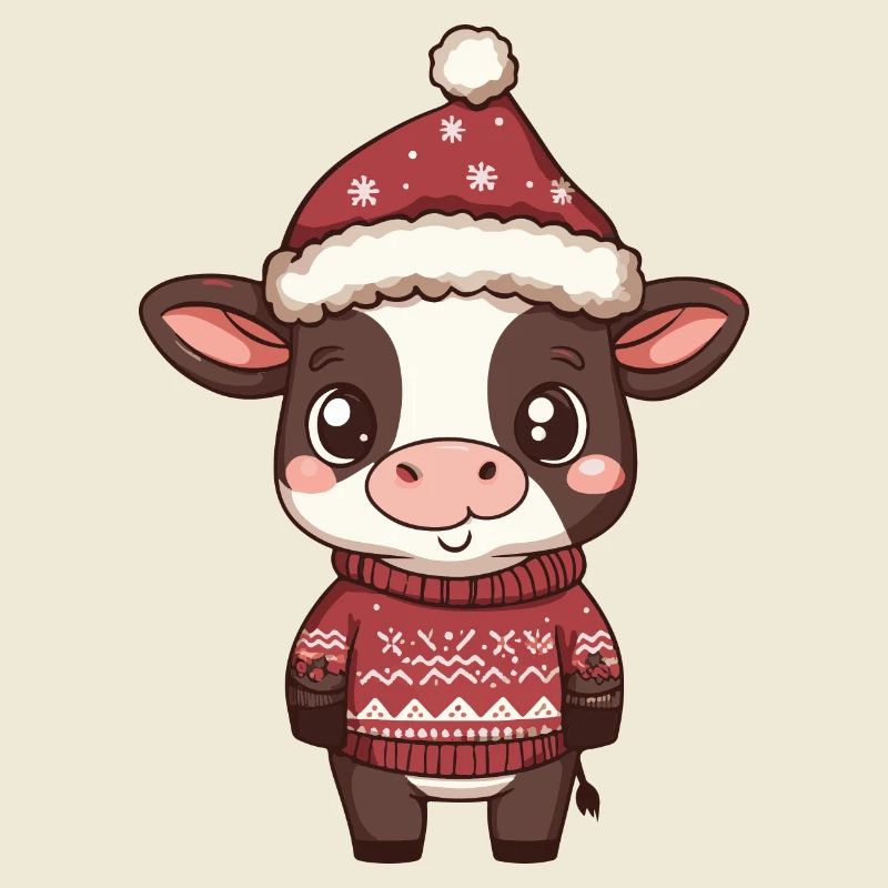 Vache Noël Bande Dessinée