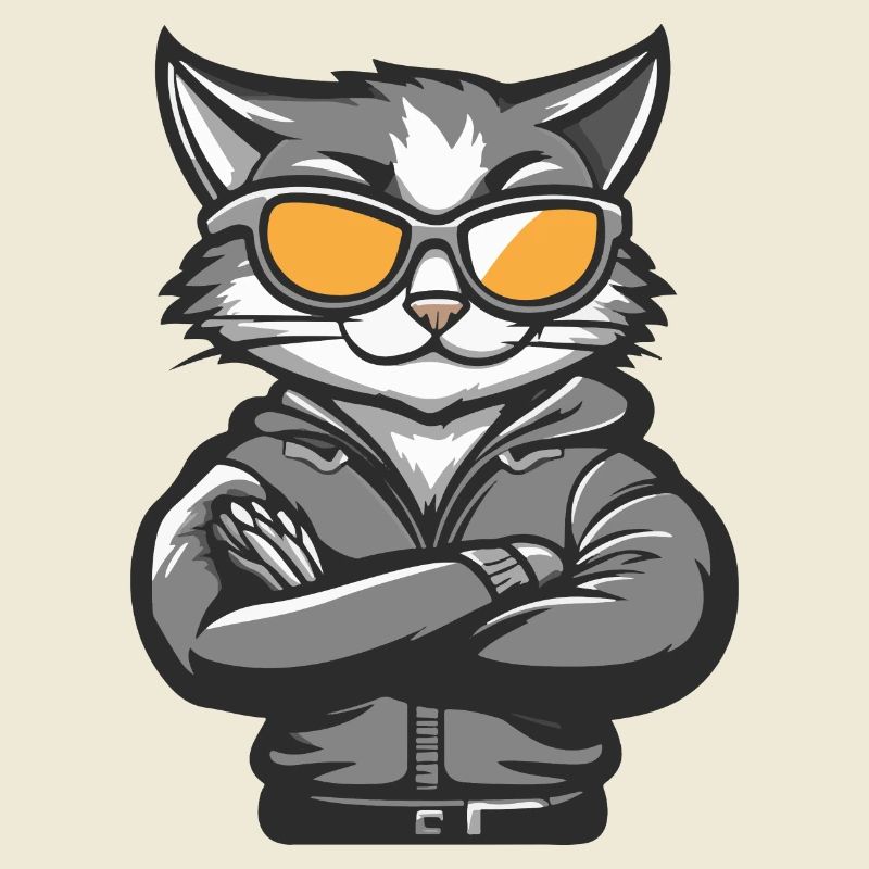 Cat Comic Cool