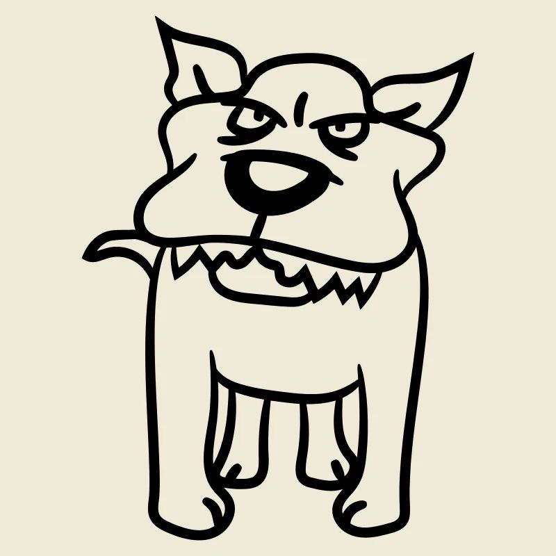 Dog, Monster, Evil, , Wolf, Sharp Teeth