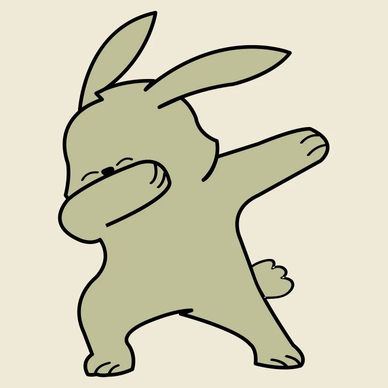 Dabbing Rabbit