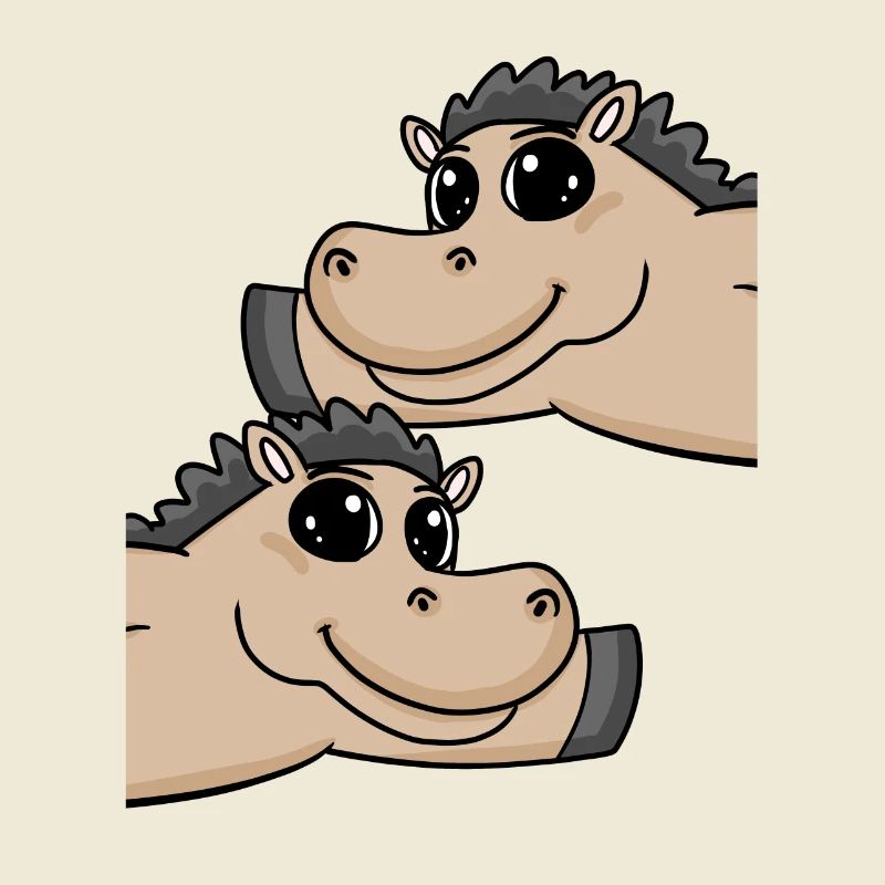 Chevaux à cheval
