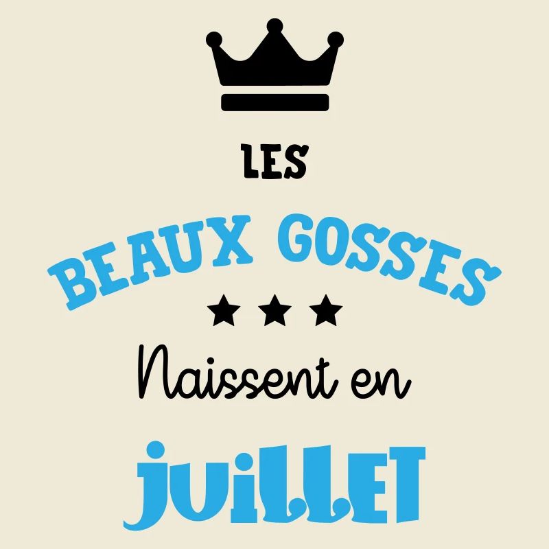 Cadeau naissance bébé garçon Juillet Beaux Gosses