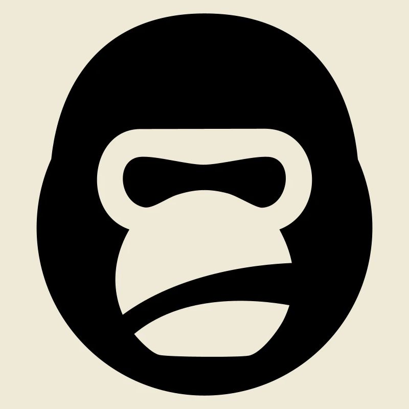 Gorilla Kettlebell – Gym Beast Logo