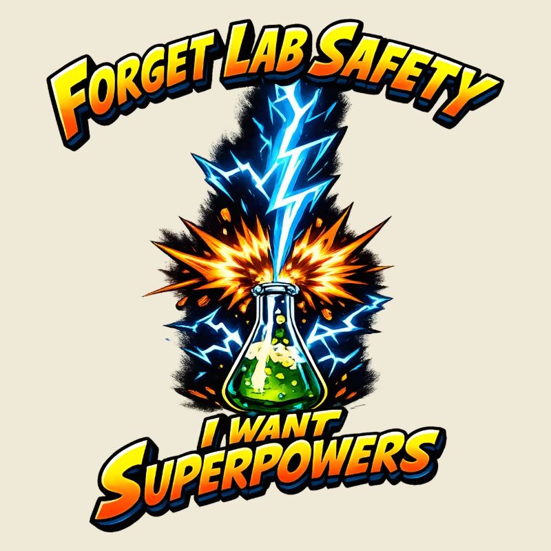 Forgetting lab safety – superpowers