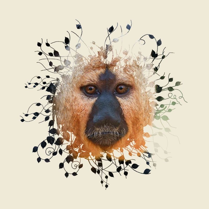White-faced Saki