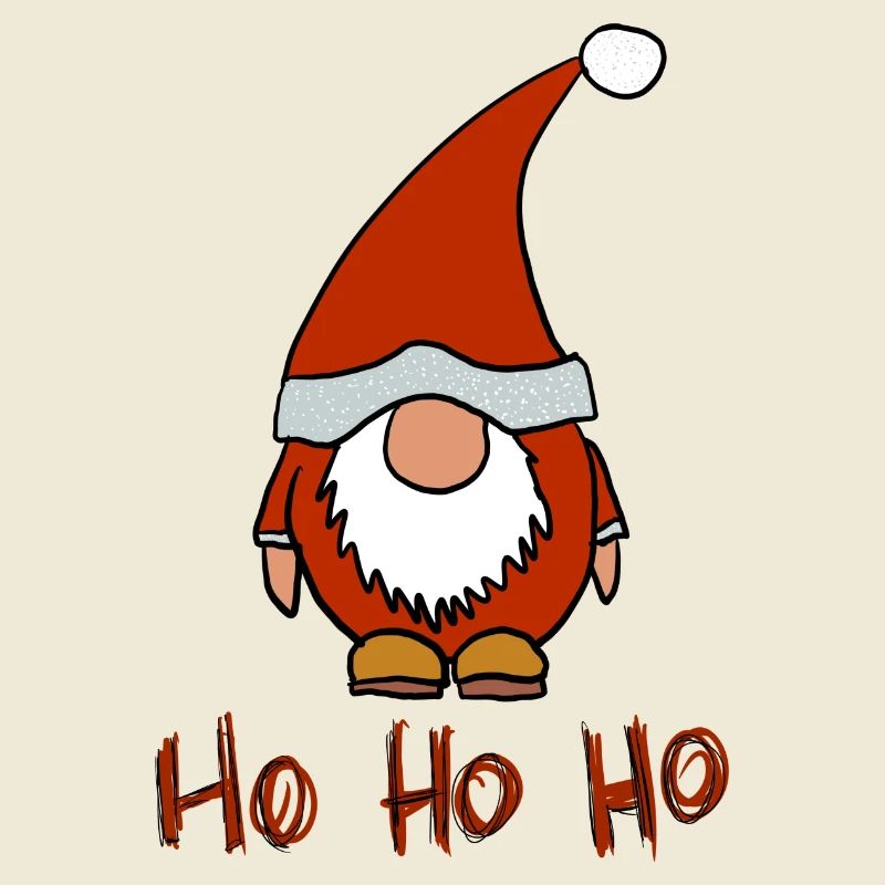 Weihnachtsmann Klein Dick hohoho