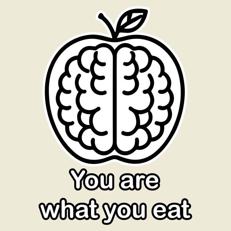 Apple Brain - Vous êtes ce que vous mangez design