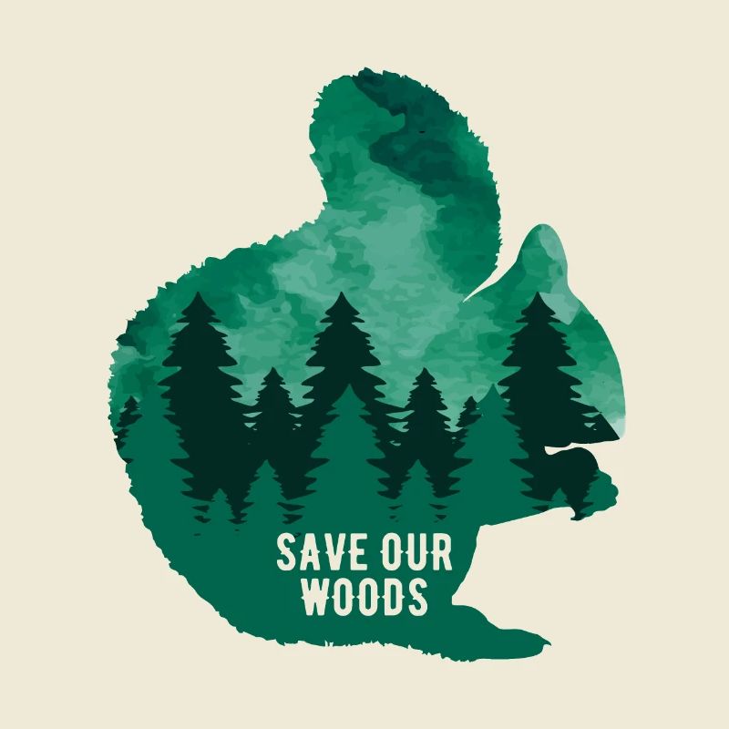 Umweltschutz Eichhörnchen Klimawandel Naturschutz