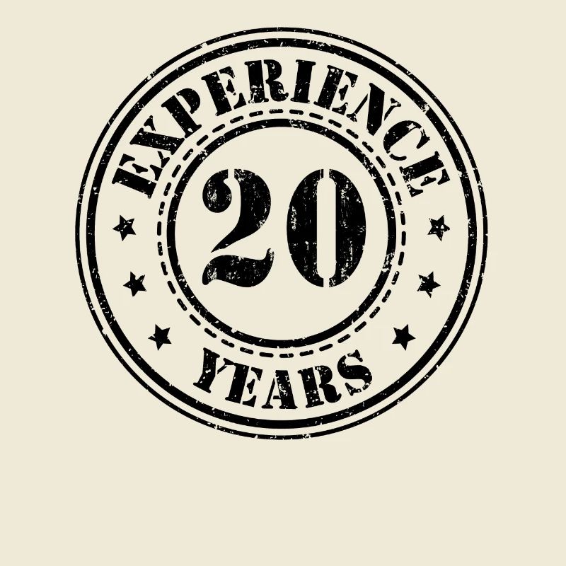 20 ans d’expérience 20 ans