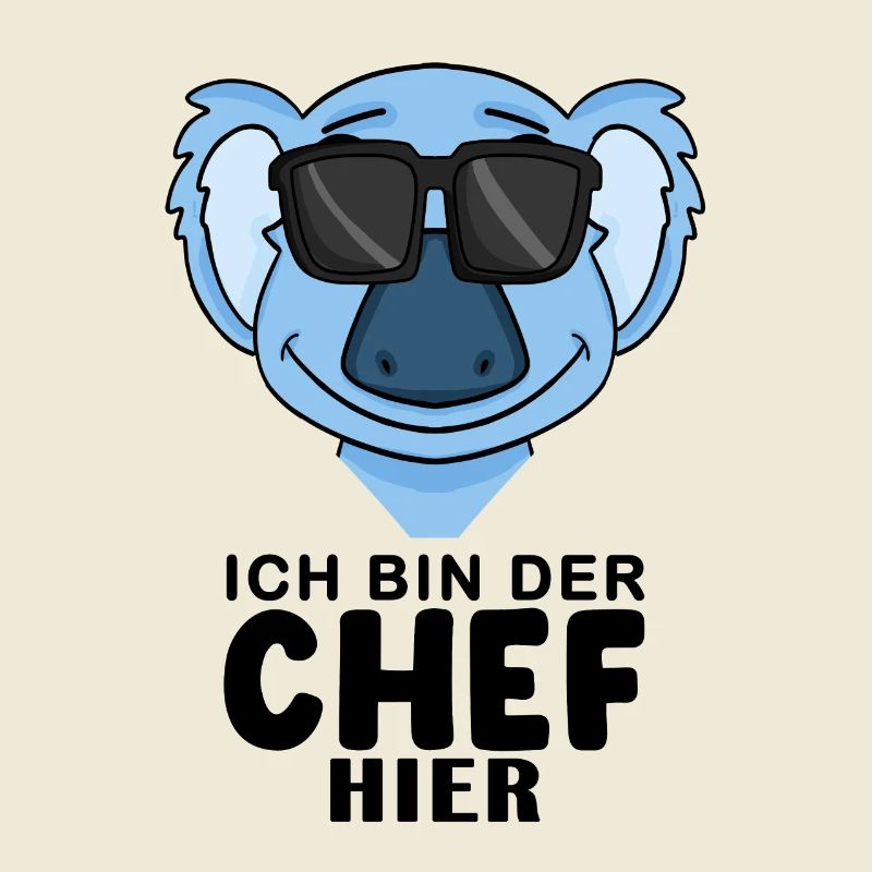 Cooler Koalabär Chef Spruch