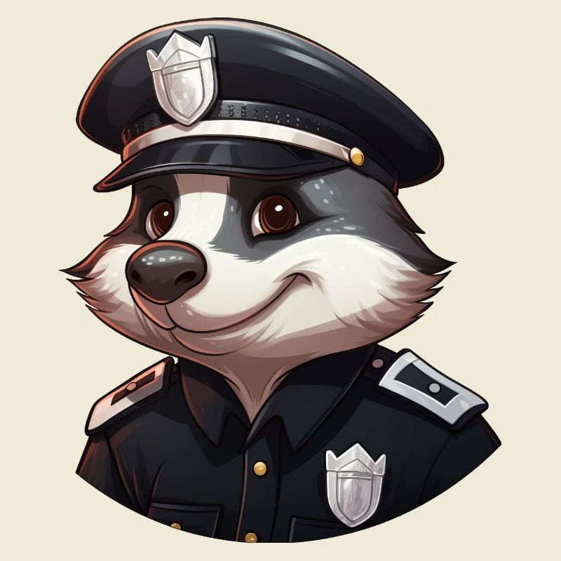 Badger Policewoman