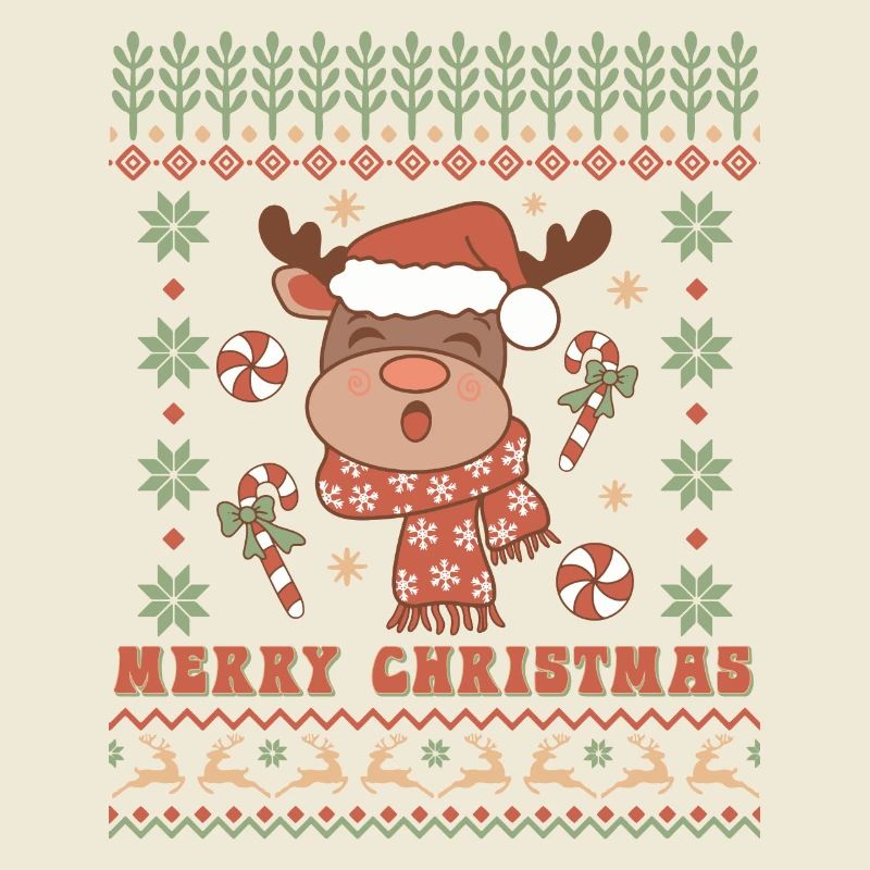Hässlicher Weihnachtspullover