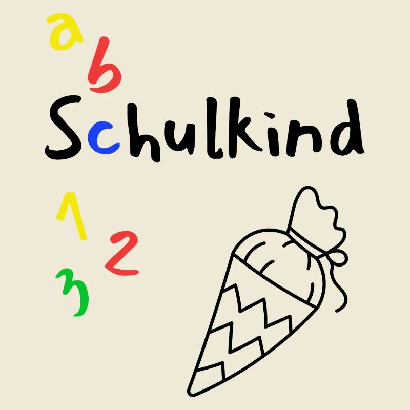 Back to school with ABC and school cone