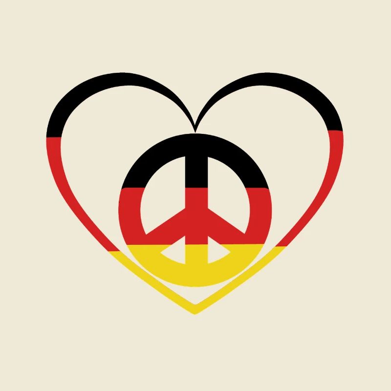 Germany Heart Peace German Peace