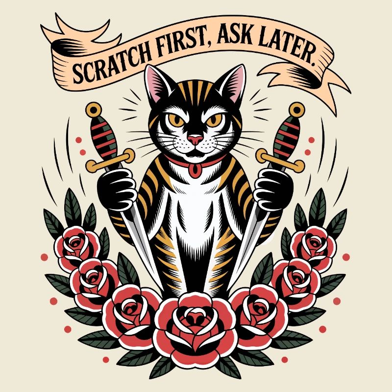 Scratch First Cat