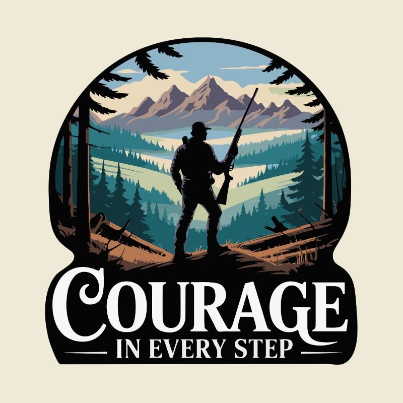 Le courage à chaque Step Mountain Scout