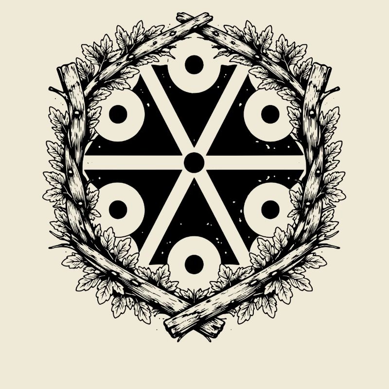 Perun Symbol Slavic Thunder God