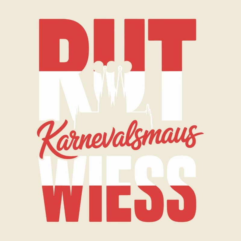 Karnevalsmaus Rut Wiess Köln Kölner Karneval Maus