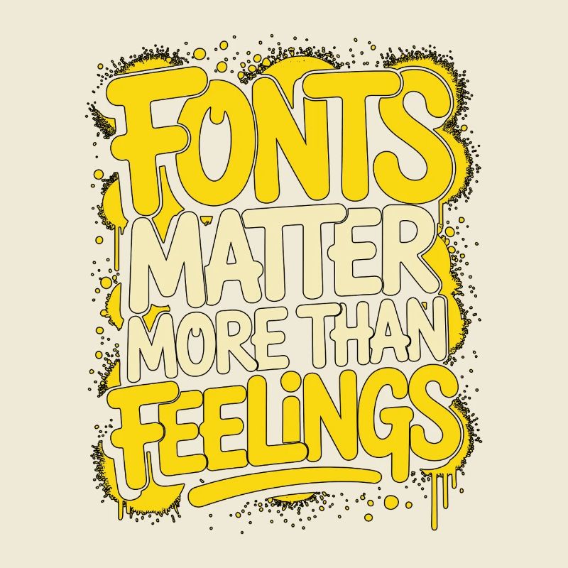 Les polices de designer d’impression comptent plus Graphiste