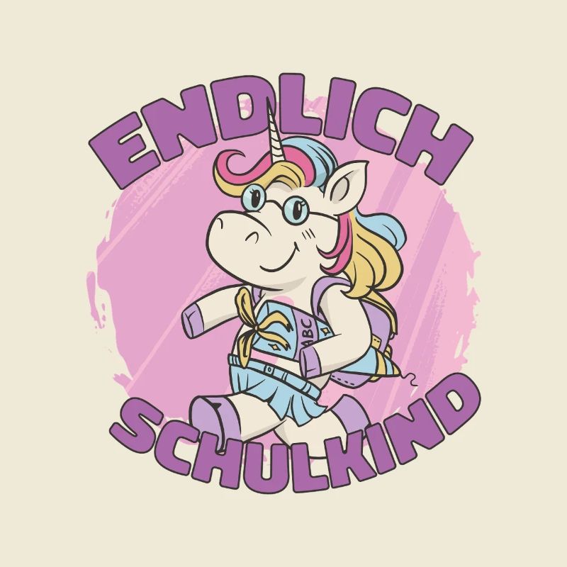Geschenk Einschulung Endlich Schulkind