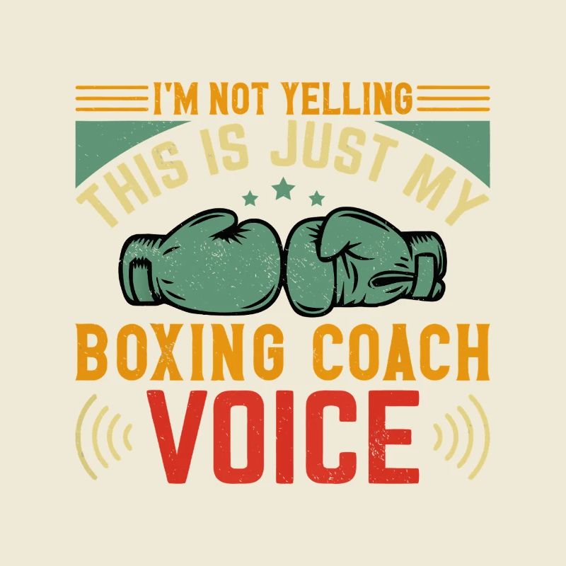 Boxing Coach Voice Tee