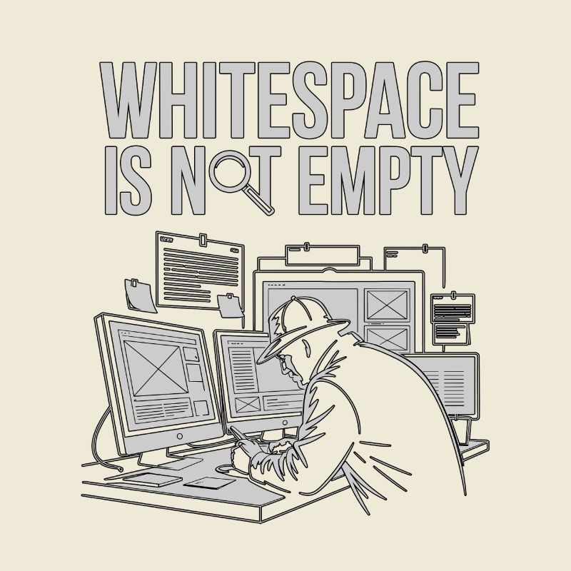 UX/UI Designer Whitespace Is Not Empty Web Design