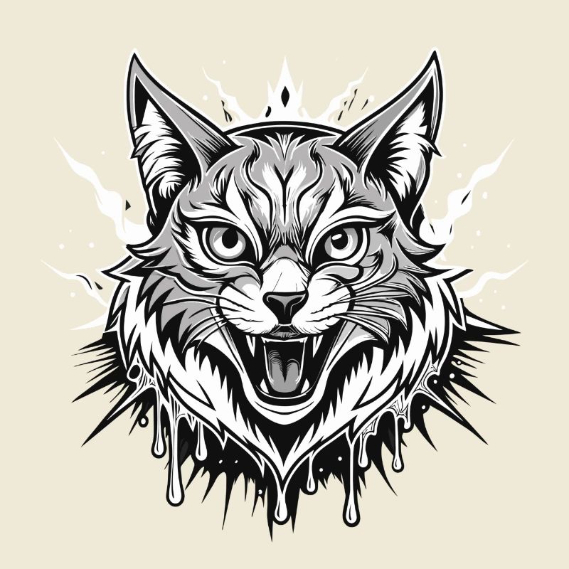 chat noir et avec