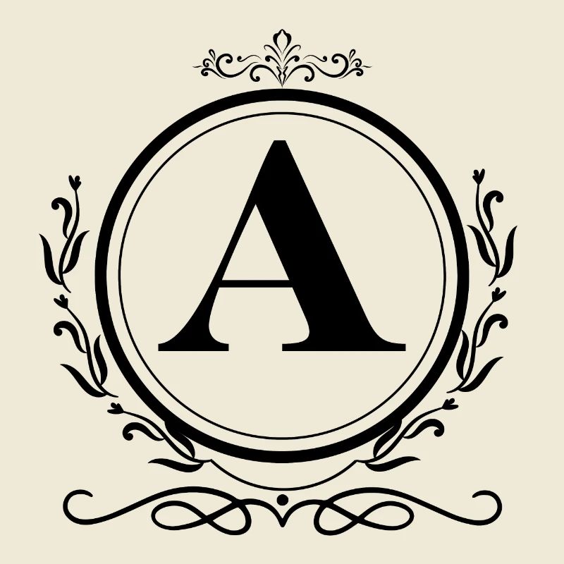 Letter A Decoration