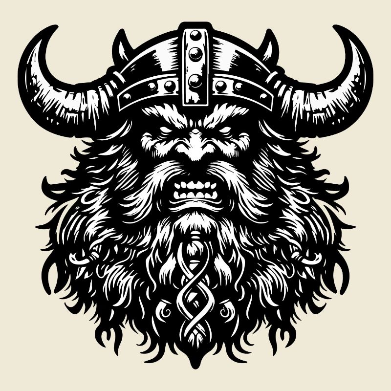 Mächtiger Wikingerkrieger Version 4