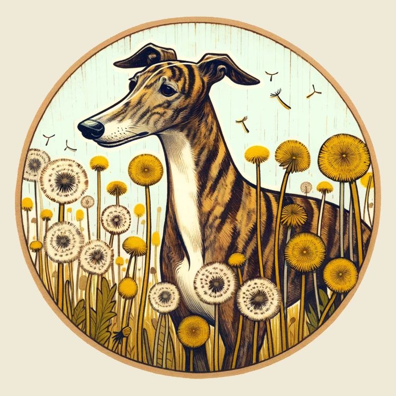 Brindle Greyhound