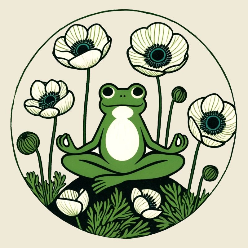Meditating Froggy