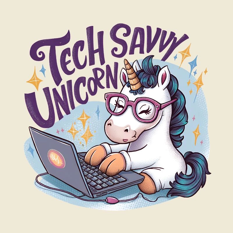 TECHNISCH VERSIERTES EINHORN