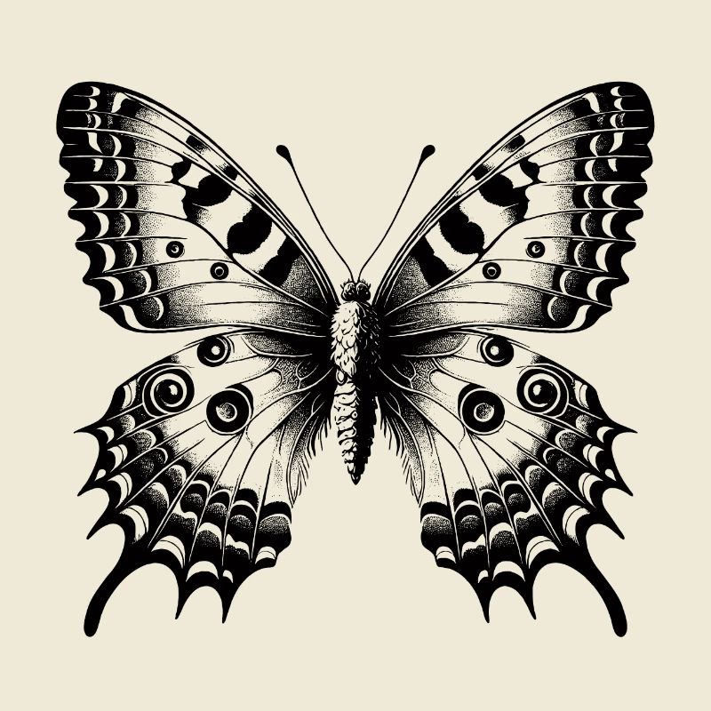 Papillon fleur - Délicatesse Envolée