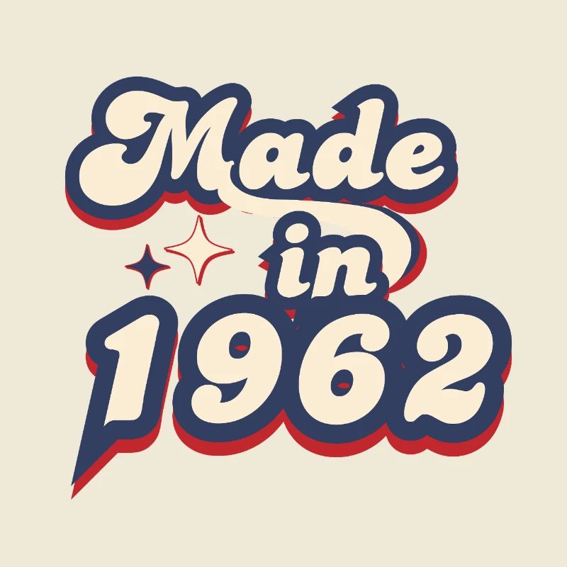 Made in 1962 retro
