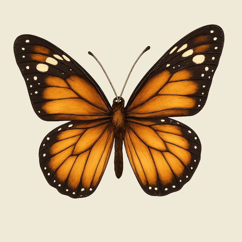 Monarch butterflies – delicate & majestic