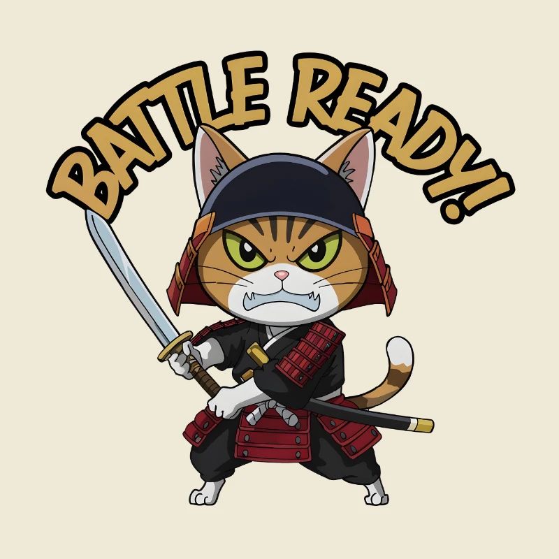 Samurai-Katze