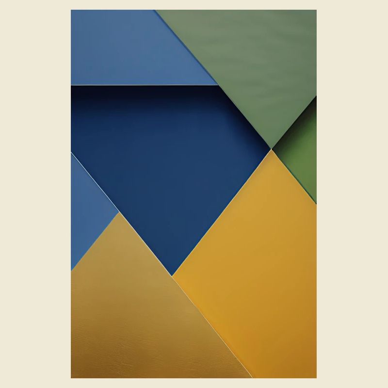 Colorful triangle pattern