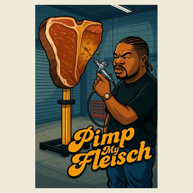Pimp My Fleisch (BBQ-Shirt)