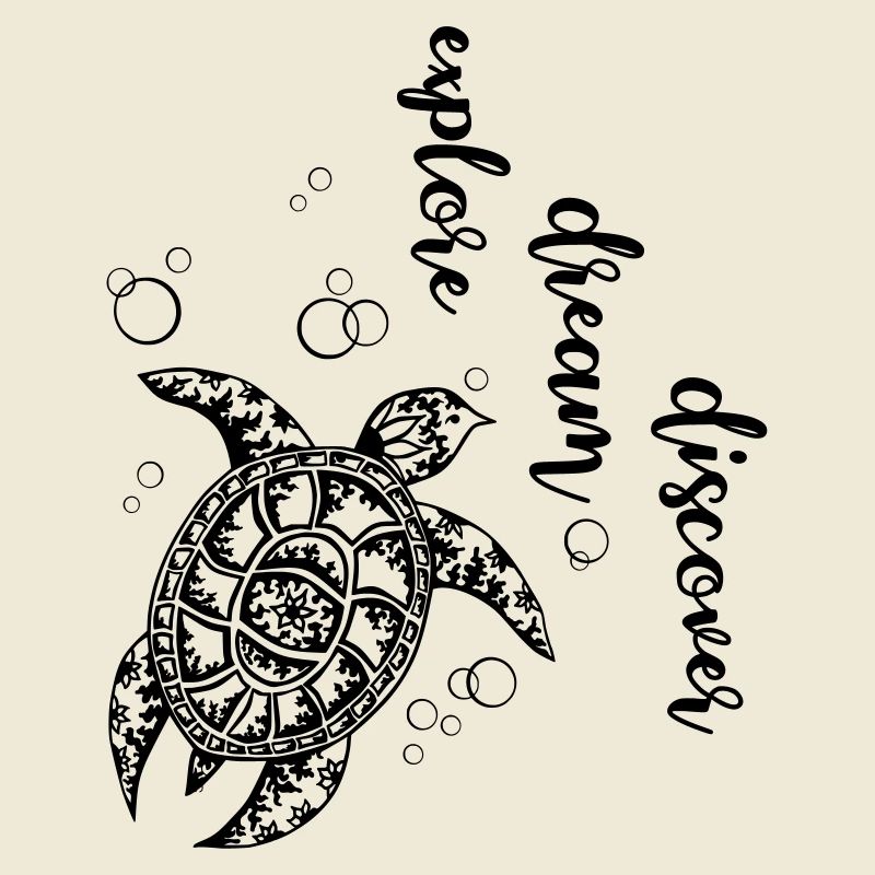 Explore Dream Discover - Turtle